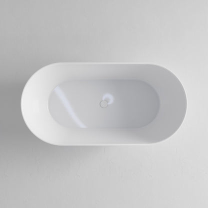 CODE VILLASTONE 1600 FREESTANDING BATH GLOSS WHITE