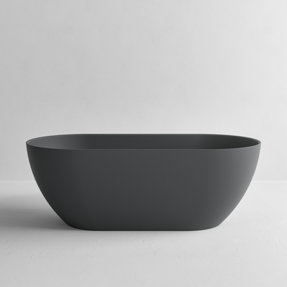 VILLASTONE 1700 FREESTANDING BATH DARK GREY