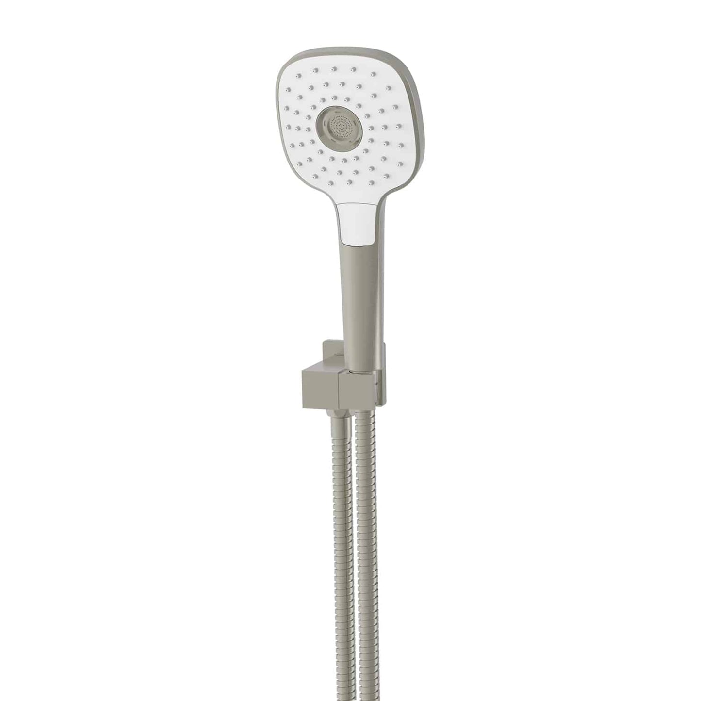 CORBAN HAND SHOWER WITH WALL OUTLET BRACKET BRUSHED NICKEL