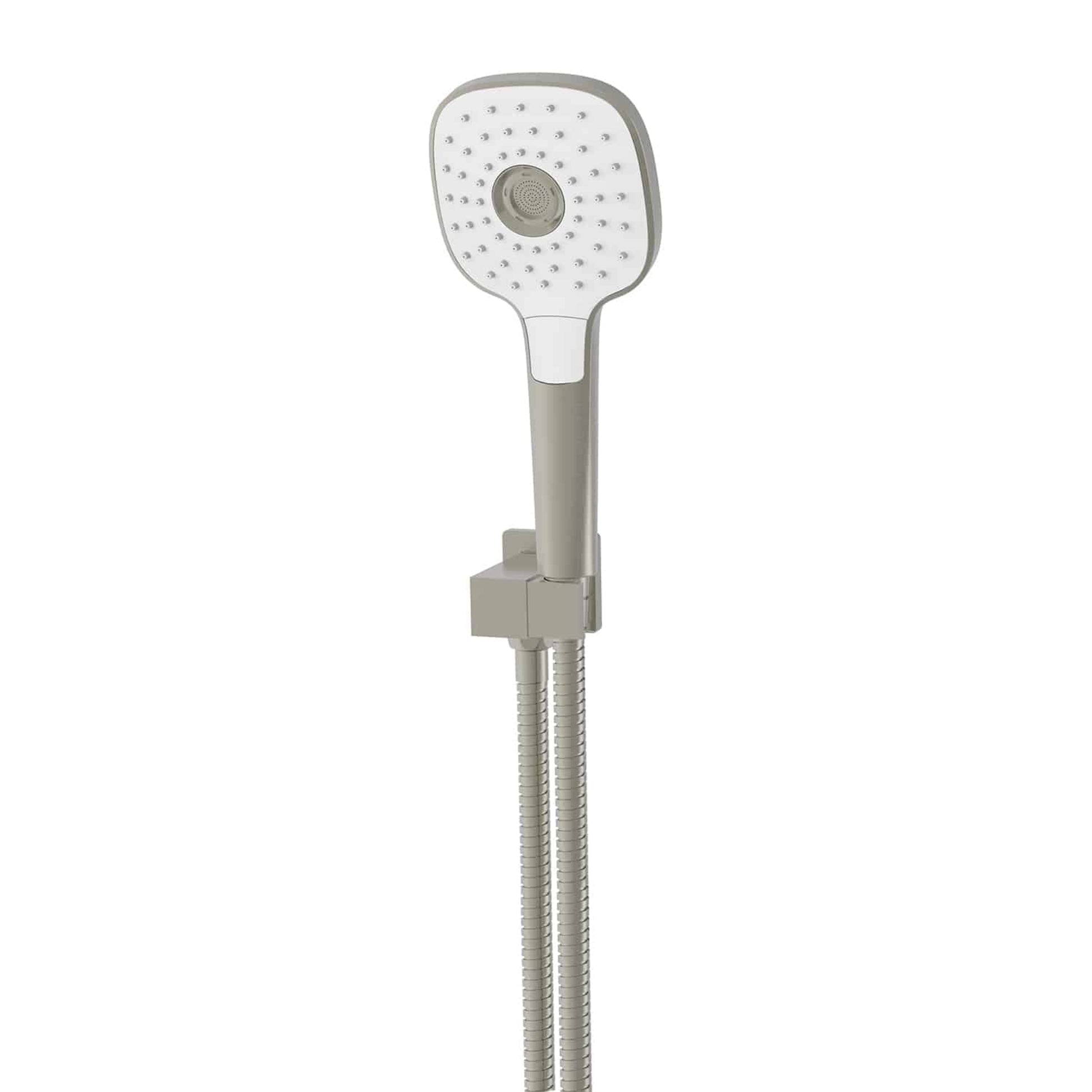 CORBAN HAND SHOWER WITH WALL OUTLET BRACKET BRUSHED NICKEL