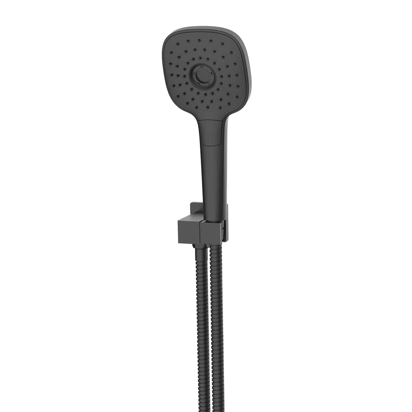 CORBAN HAND SHOWER WITH WALL OUTLET BRACKET MATTE BLACK