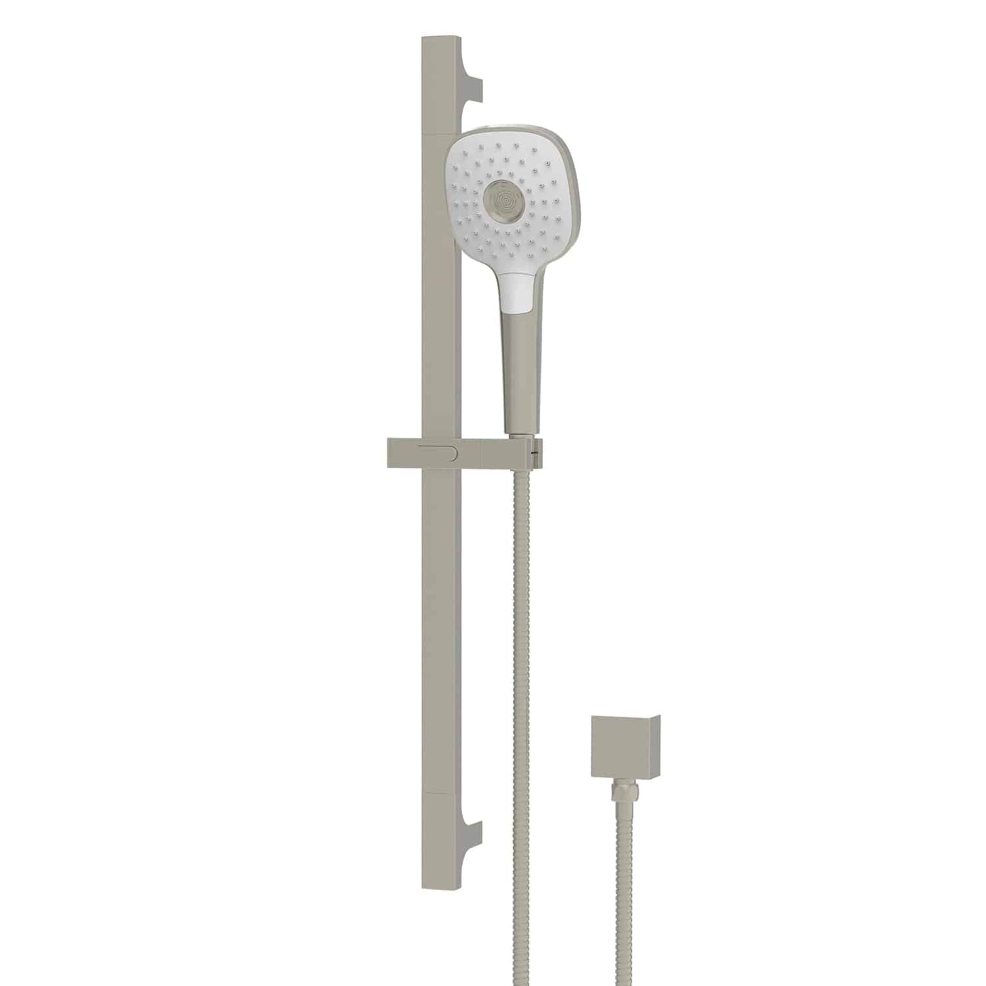CORBAN RAIL SHOWER BRUSHED NICKEL