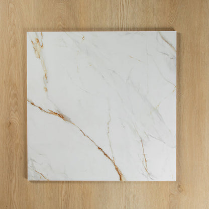 GOLD CALACATTA ELCHE VAGLI POLISHED INTERNAL TILE 600×600