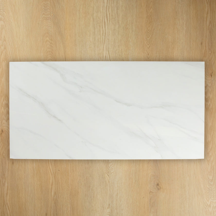 NATURAL CARRARA MATTE TILE 600X1200