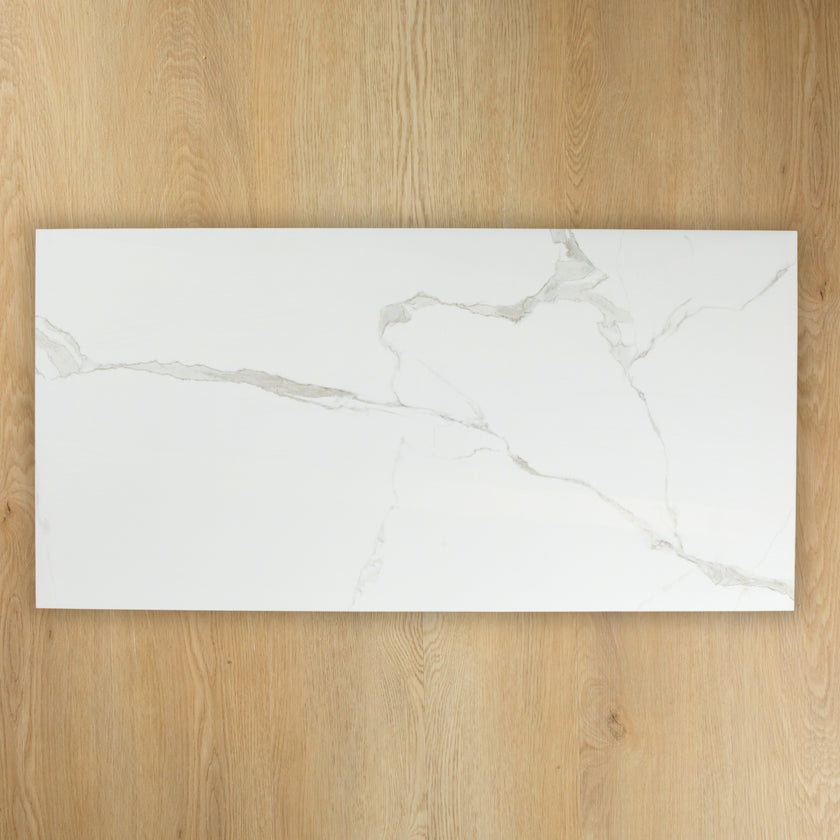 NATURAL CARRARA MATTE TILE 600X1200