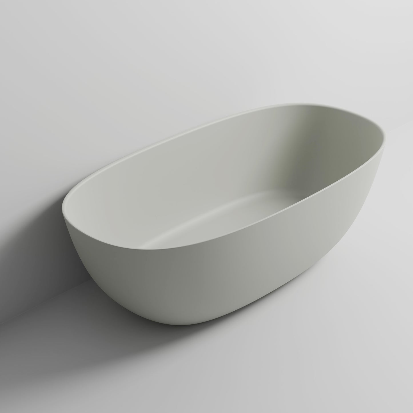 CERVO SLIM SOLID SURFACE FREE STANDING BATH 1700