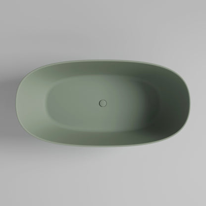 CERVO SLIM SOLID SURFACE FREE STANDING BATH 1700