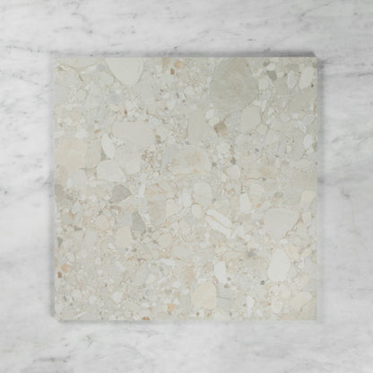 HERITAGE COBBLES IVORY MATTE TILE 600×600