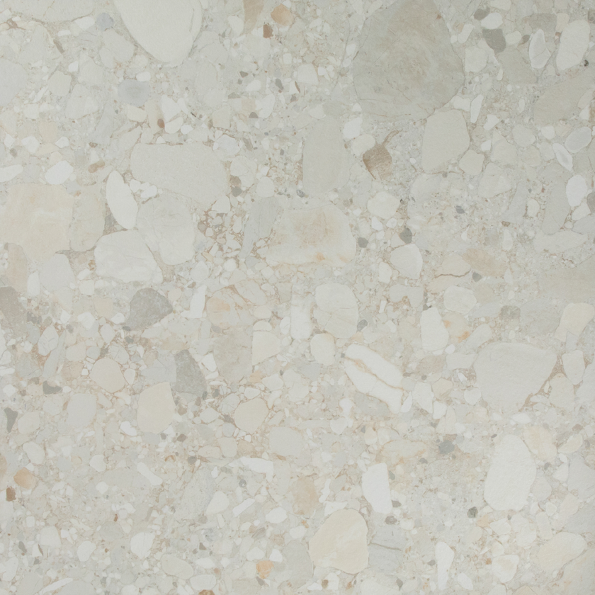 HERITAGE COBBLES IVORY MATTE TILE 600×600