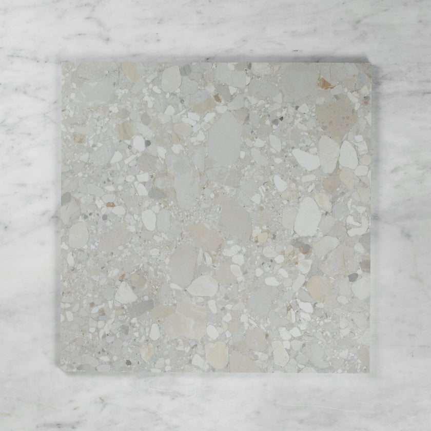 HERITAGE COBBLES PUMICE MATTE TILE 600×600