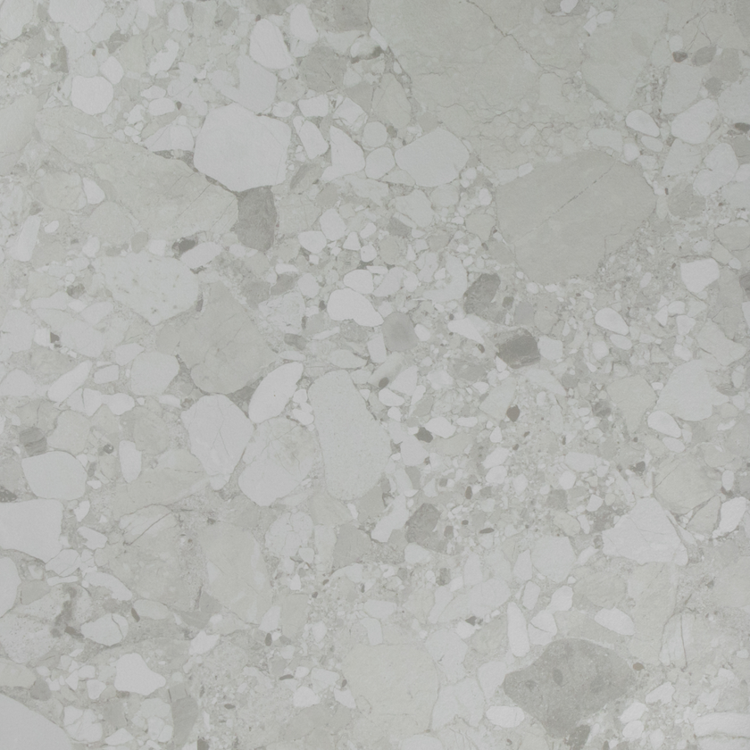 HERITAGE COBBLES WHITE MATT TILE 600×600