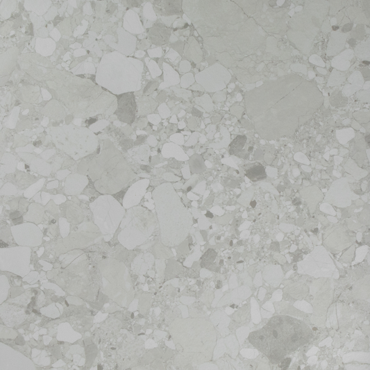 HERITAGE COBBLES WHITE MATT TILE 600×600