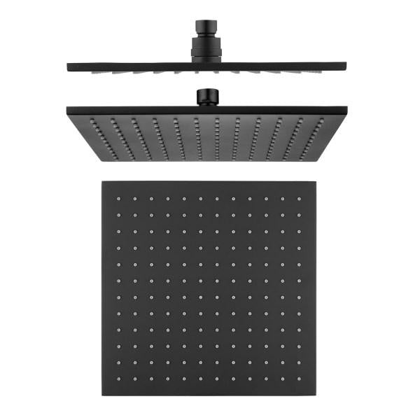 SQUARE RAIN HEADS RANGE - 5 COLOURS - 3 SIZES