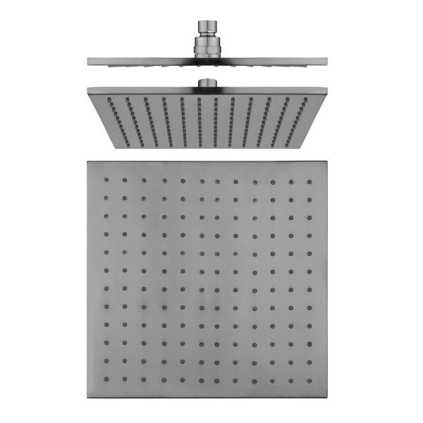 SQUARE RAIN HEADS RANGE - 5 COLOURS - 3 SIZES