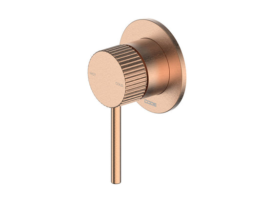 CODE NATURE LINEARE SHOWER MIXER | TEXTURED HANDLE
