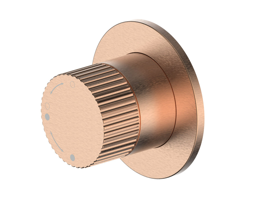 CODE NATURE LINEARE SHOWER DIVERTER | TEXTURED HANDLE
