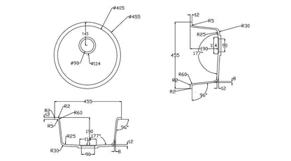 CODE AURA 405 ROUND GRANITE SINK