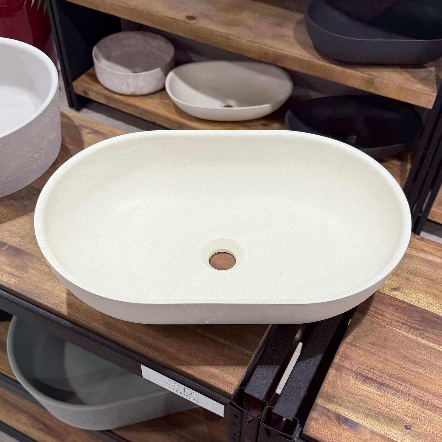 CODE COVE OVAL CONCRETE BASIN RANGE