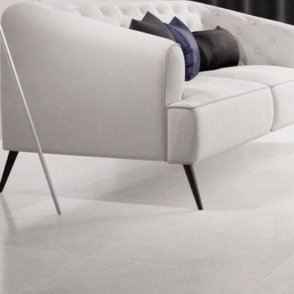 DELUXE BORA WHITE MATTE TILE 600×600