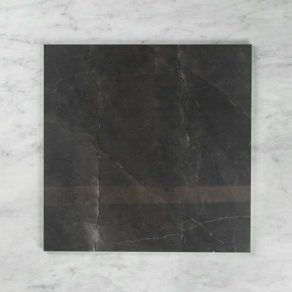 LA DOLCE GRAPHITE POLISHED INTERNAL TILE 600X600
