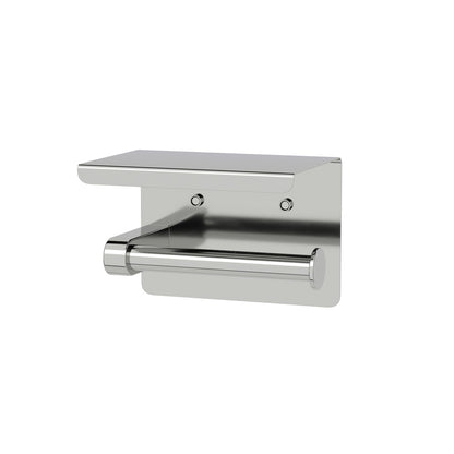 LINKWARE ELLE ELITE TOILET ROLL HOLDER WITH SHELF