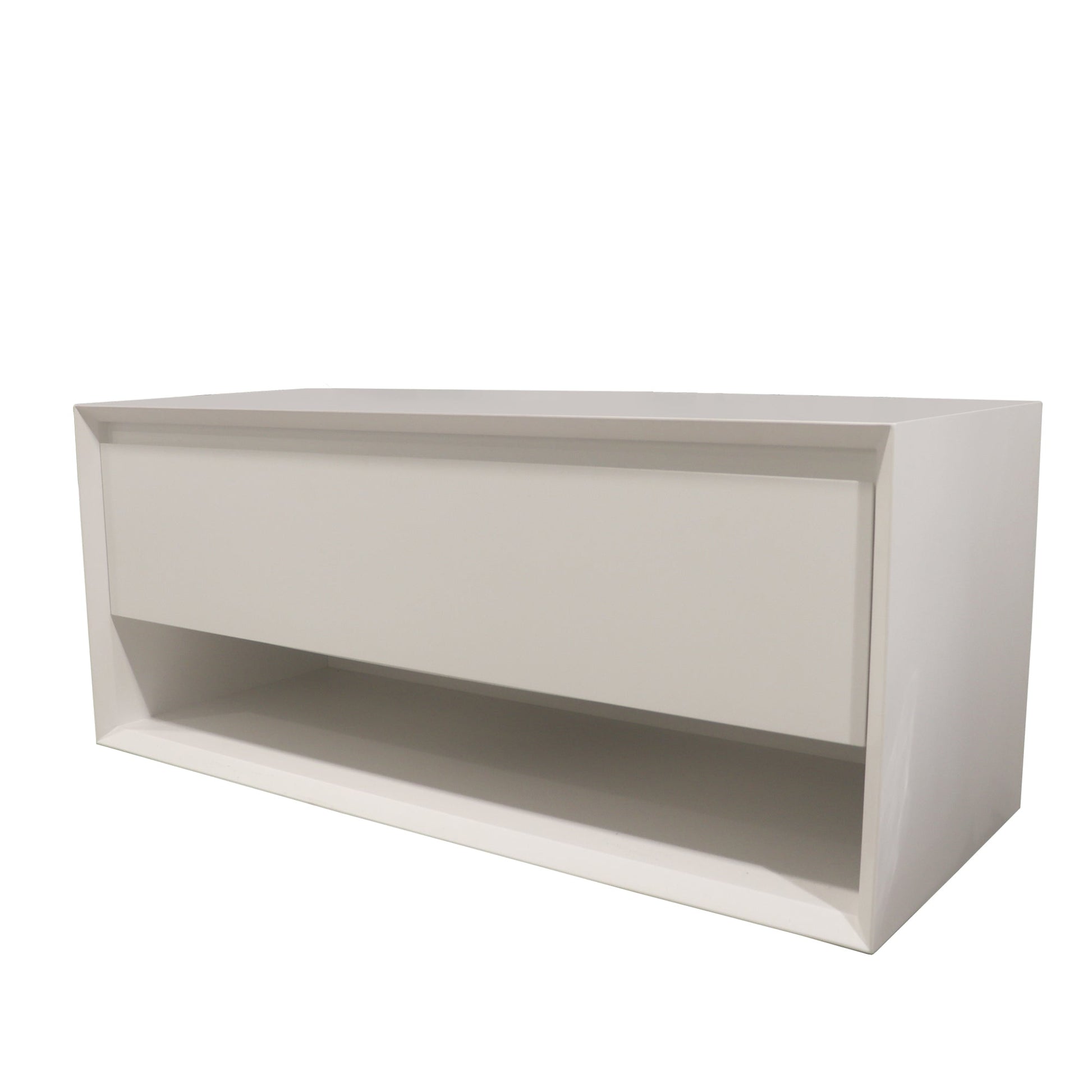 FORM WATERPROOF OPEN SHELF VANITY RANGE WHITE