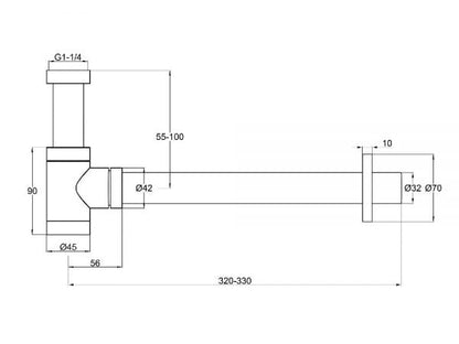 CODE 32MM BOTTLE TRAP - 5 COLOURS