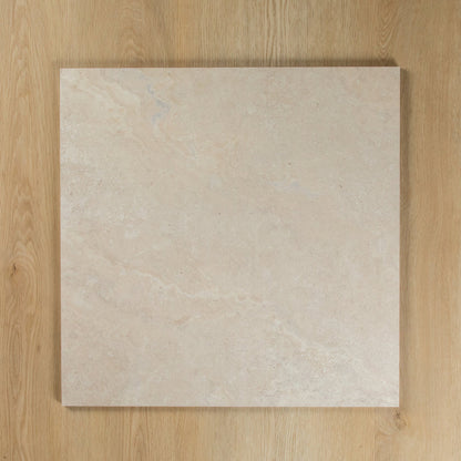 FRENCH TRAVERTINE BEIGE IN OUT P2 P4 TILE 600×600