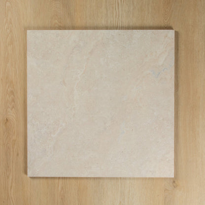 FRENCH TRAVERTINE BEIGE IN OUT P2 P4 TILE 600×600