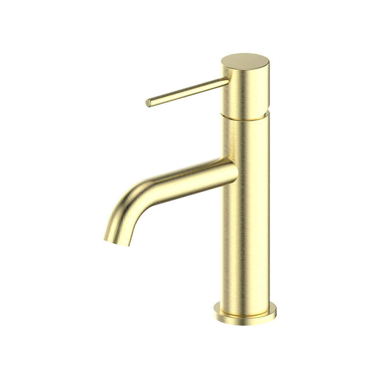 GISELE BASIN MIXER BRUSHED BRASS