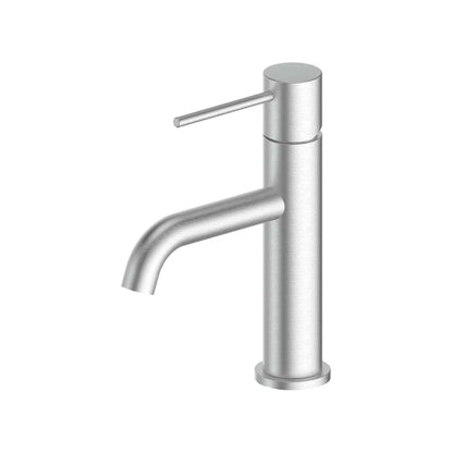 GISELE BASIN MIXER BRUSHED STAINLESS