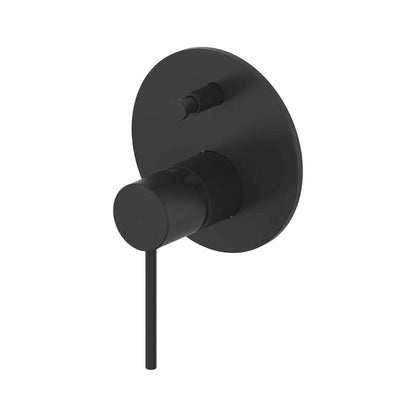 GISELE SHOWER/BATH DIVERTER MIXER MATTE BLACK