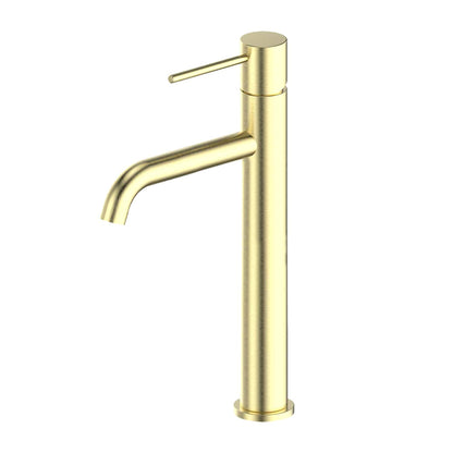 GISELE TOWER BASIN MIXER BRUSHED BRASS