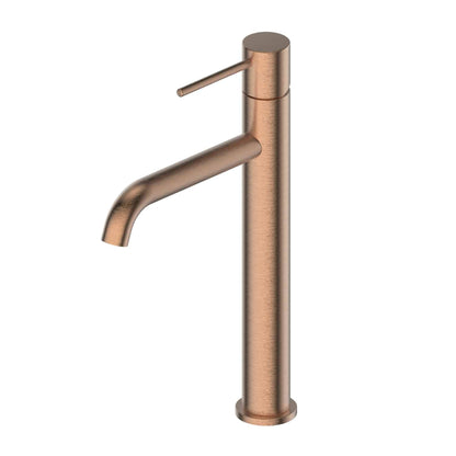 GISELE TOWER BASIN MIXER BRUSHED COPPER