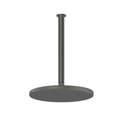 GLIDE RAINBOOST CEILING SHOWER GUNMETAL