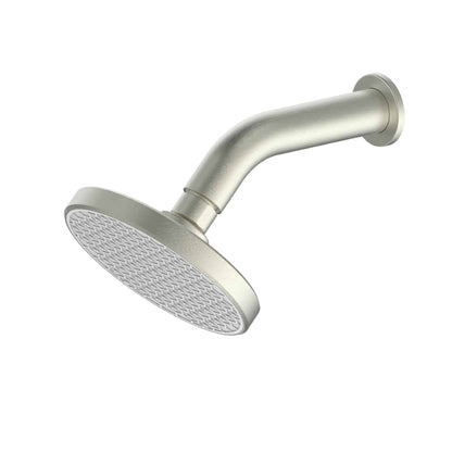 GLIDE RAINBOOST SHOWER ROSE WITH ARM BRUSHED NICKEL