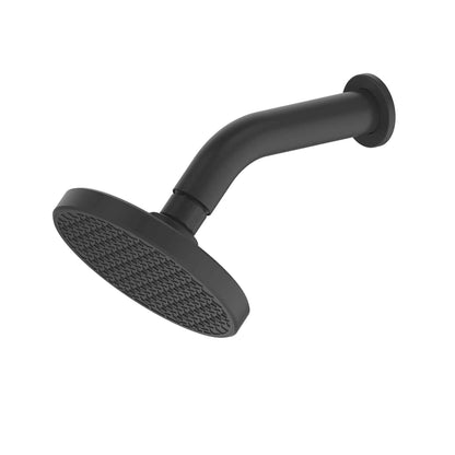 GLIDE RAINBOOST SHOWER ROSE WITH ARM MATTE BLACK