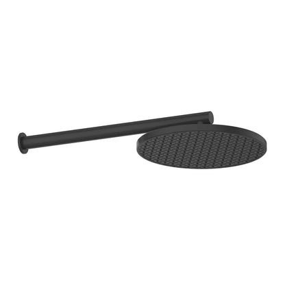 GLIDE RAINBOOST WALL SHOWER MATTE BLACK