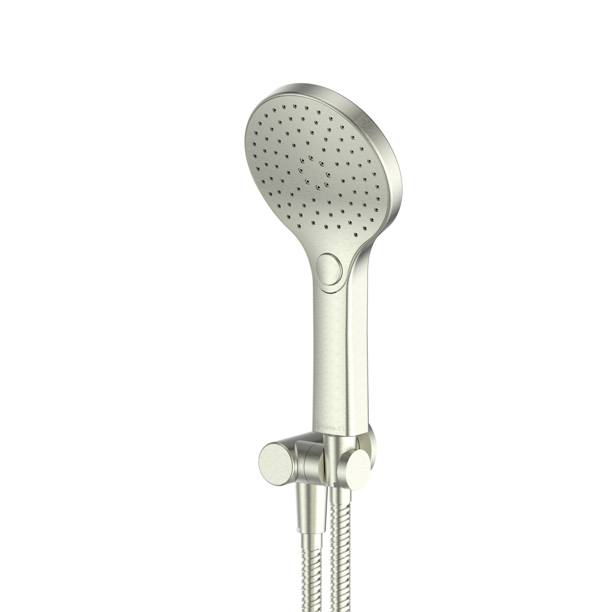 GREENS ASHMORE HAND SHOWER w/WALL OUTLET BRACKET BRUSHED NICKEL