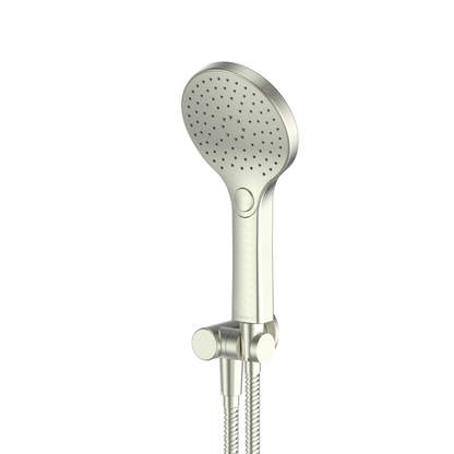 GREENS ASHMORE HAND SHOWER w/WALL OUTLET BRACKET BRUSHED NICKEL