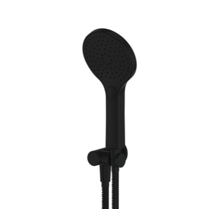 GREENS ASHMORE HAND SHOWER w/WALL OUTLET BRACKET MATTE BLACK