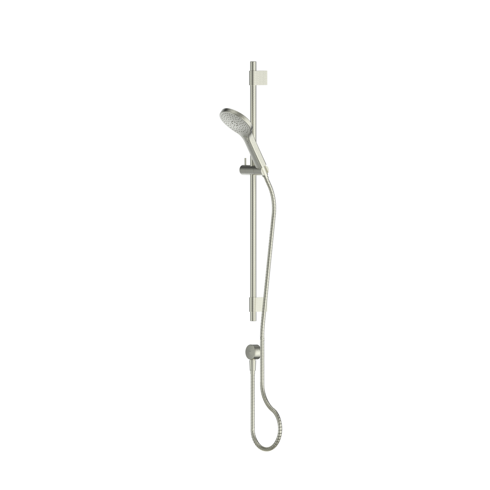 GREENS ASHMORE SHOWER RAIL BRUSHED NICKEL