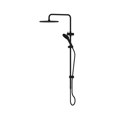GREENS ASHMORE TWIN RAIL SHOWER MATTE BLACK