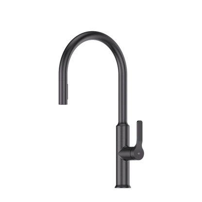 GREENS CRAFT PULLDOWN KITCHEN MIXER WITH KITCHEN SPOUT GUNMETAL