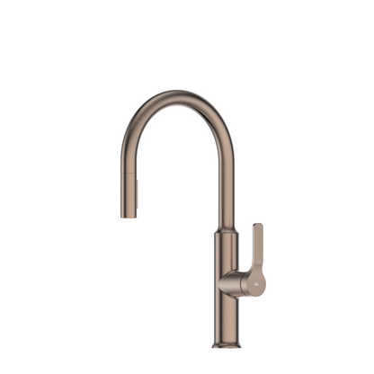 GREENS CRAFT PULLDOWN KITCHEN MIXER WITH PREP SPOUT BRUSHED BRONZE