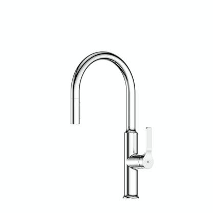 GREENS CRAFT PULLDOWN KITCHEN MIXER WITH PREP SPOUT CHROME
