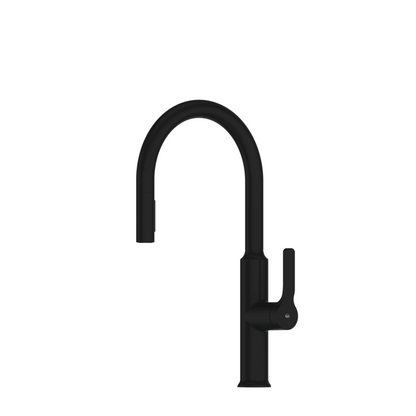 GREENS CRAFT PULLDOWN KITCHEN MIXER WITH PREP SPOUT MATTE BLACK