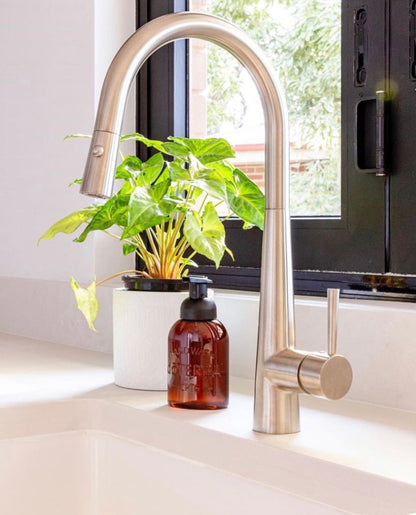 GALIANO BRUSHED NICKEL PULLOUT KITCHEN SINK MIXER