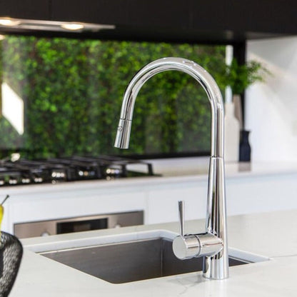GALIANO CHROME PULLOUT KITCHEN SINK MIXER