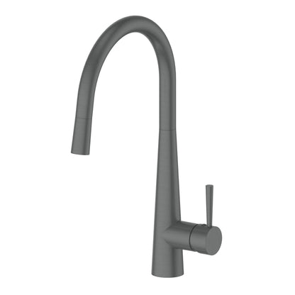 GREENS GALIANO PULLOUT SINK MIXER GUNMETAL